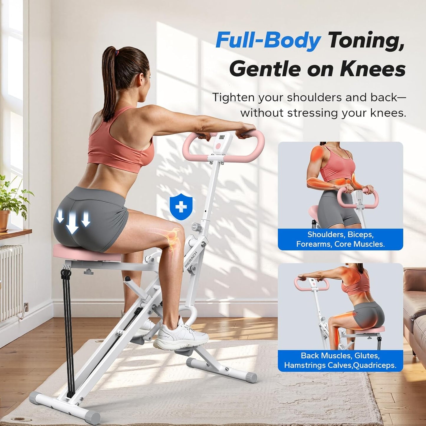 Foldable Squat Machine – Full Body Workout