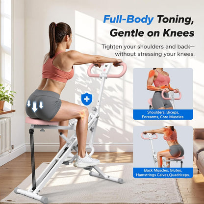 Foldable Squat Machine – Full Body Workout