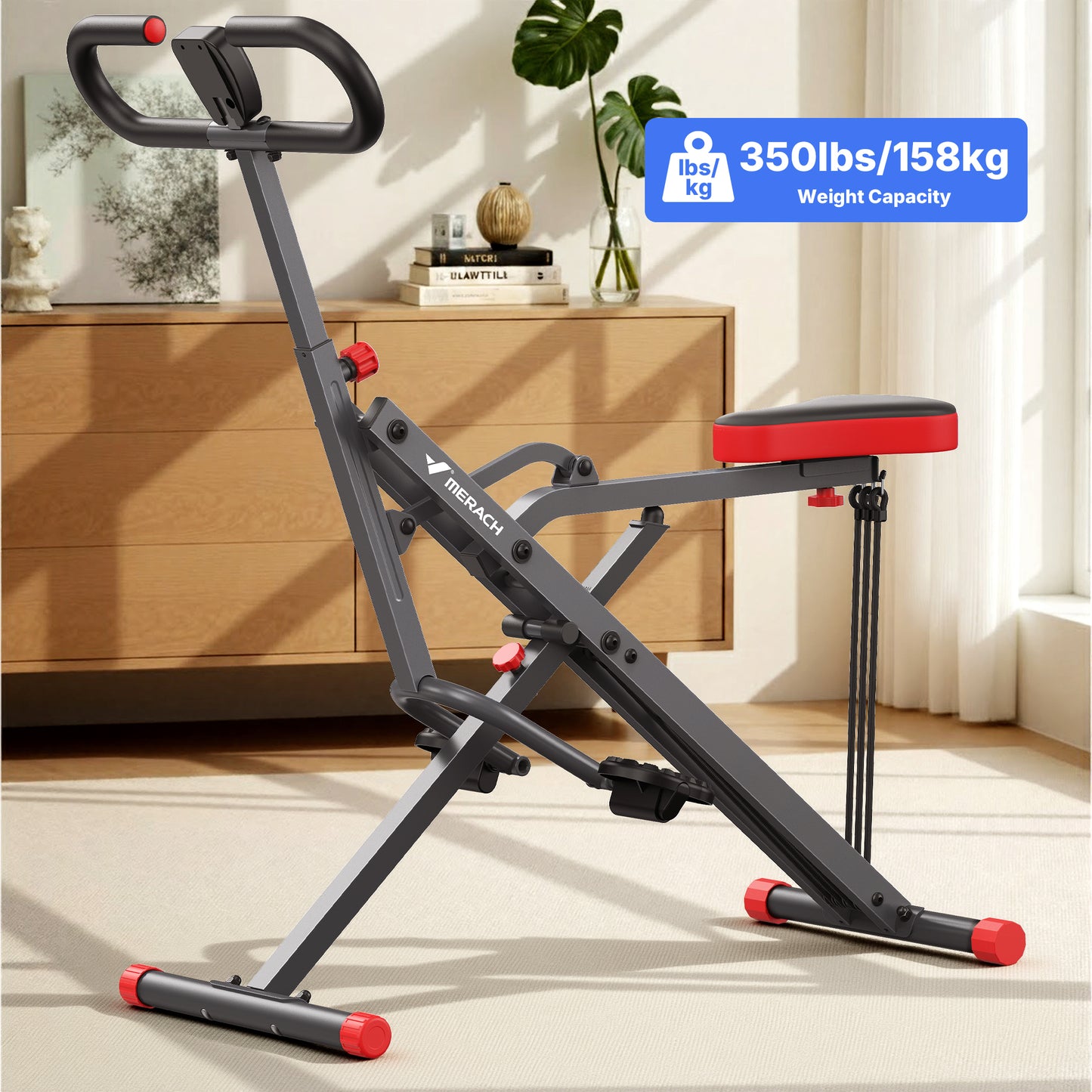 Foldable Squat Machine