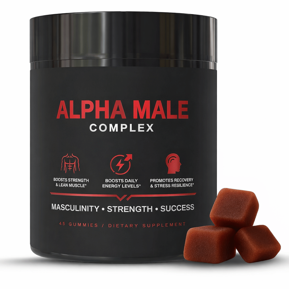 Alpha Male Complex Gummies – Strength, Energy & Performance Booster